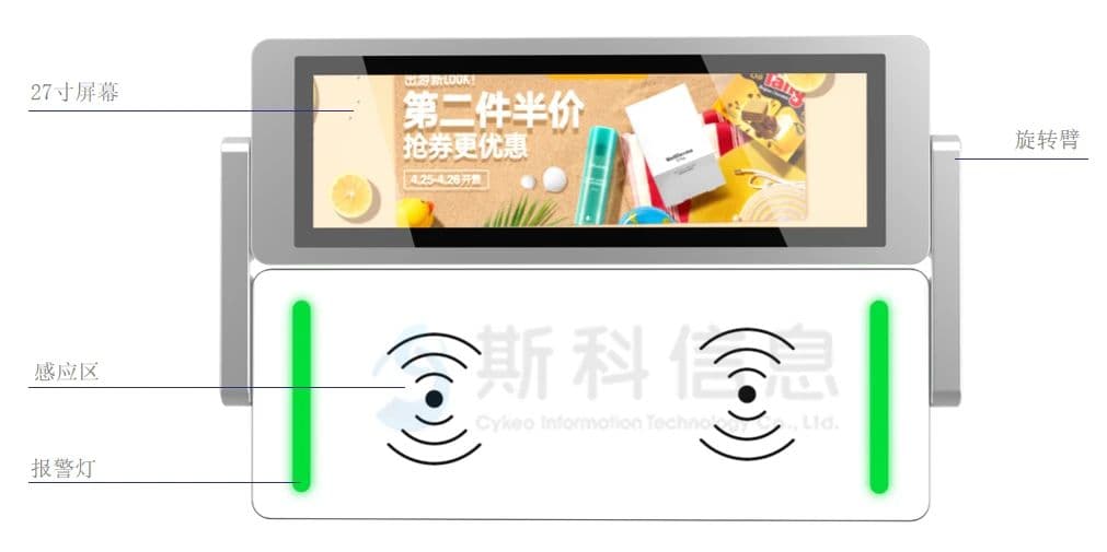 新品發(fā)布 | 斯科超高頻RFID相控陣智能門禁來襲,線下門店福音 9 新品发布 | 斯科超高频RFID相控阵智能门禁来袭,线下门店福音(images 9)