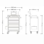 CK-GTC4A RFID移动工具推车（images 7）