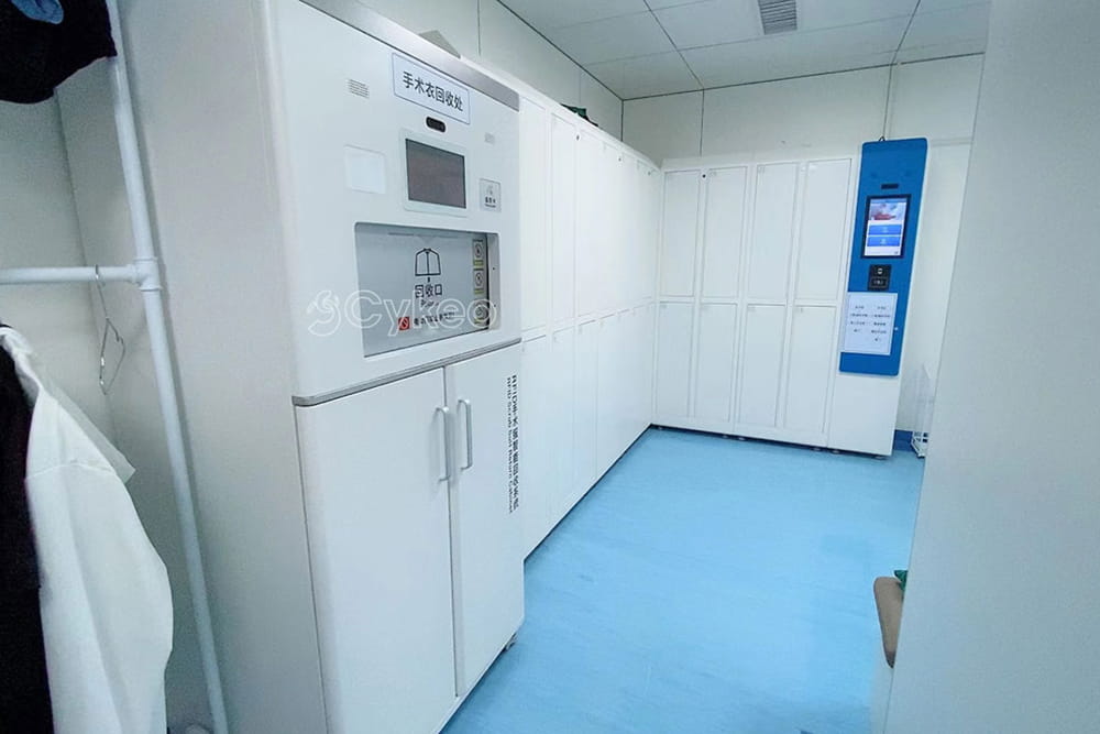 什么是RFID手術(shù)衣鞋回收柜? 什么是RFID手術(shù)衣鞋回收柜?