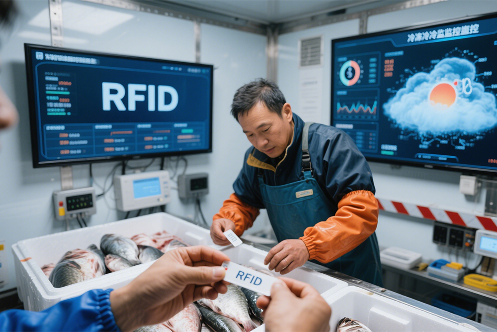 冷鏈物流損耗達(dá)18%？RFID溫感標(biāo)簽讓生鮮企業(yè)年省600萬(wàn)