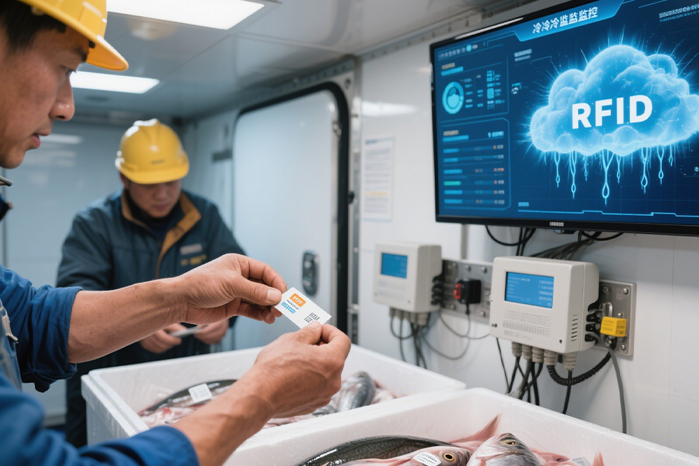 冷鏈物流損耗達(dá)18%?RFID溫感標(biāo)簽讓生鮮企業(yè)年省600萬 1 冷链物流损耗达18%?RFID温感标签让生鲜企业年省600万(images 1)