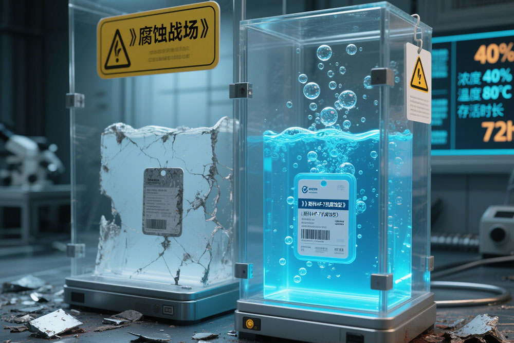 強酸強堿環境實測：RFID標簽如何扛住氫氟酸腐蝕？