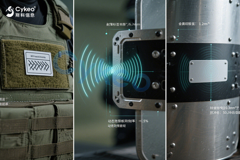 警用裝備RFID芯片選型指南：抗金屬/防潑濺/超薄標...