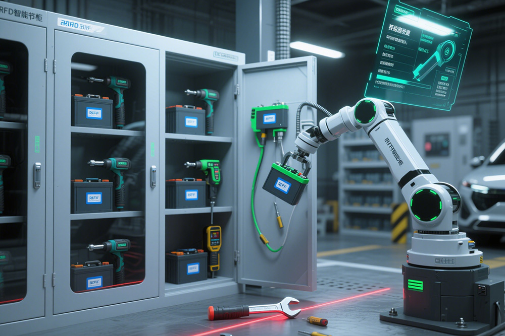 新能源汽車換電站標配:RFID智能柜如何實現電池拆裝工具溯源 1 新能源汽车换电站标配:RFID智能柜如何实现电池拆装工具溯源(images 1)