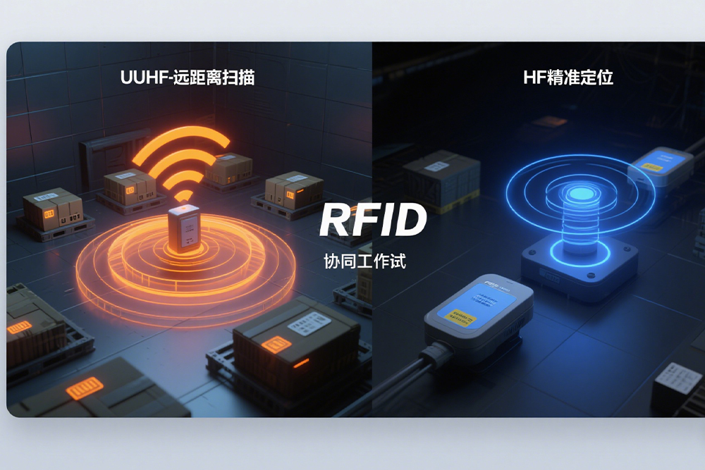 雙頻RFID讀寫器如何兼顧遠距離識別與高精度定位？