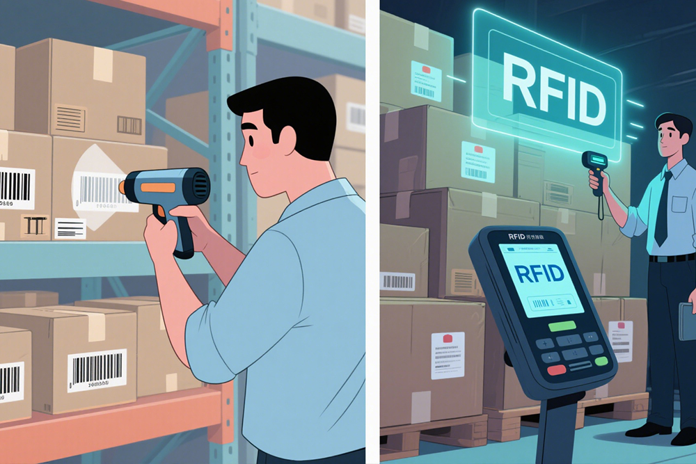 RFID技術如何實現“無接觸識別”?比傳統條碼快多少? 2 RFID技术如何实现“无接触识别”?比传统条码快多少?(images 2)