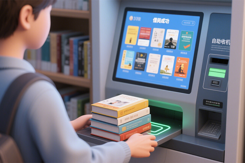 智慧圖書館RFID借還系統(tǒng):1秒完成多本書籍識(shí)別 智慧圖書館RFID借還系統(tǒng):1秒完成多本書籍識(shí)別