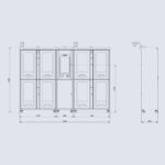 CK-GPC04 RFID智能警用装备柜（images 9）