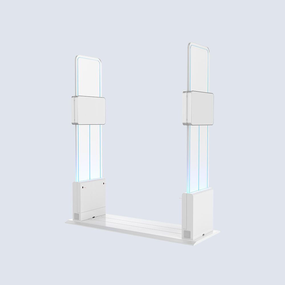 展示CK-T2B AI算法RFID門禁的右側視角，優化接口與電源設計。