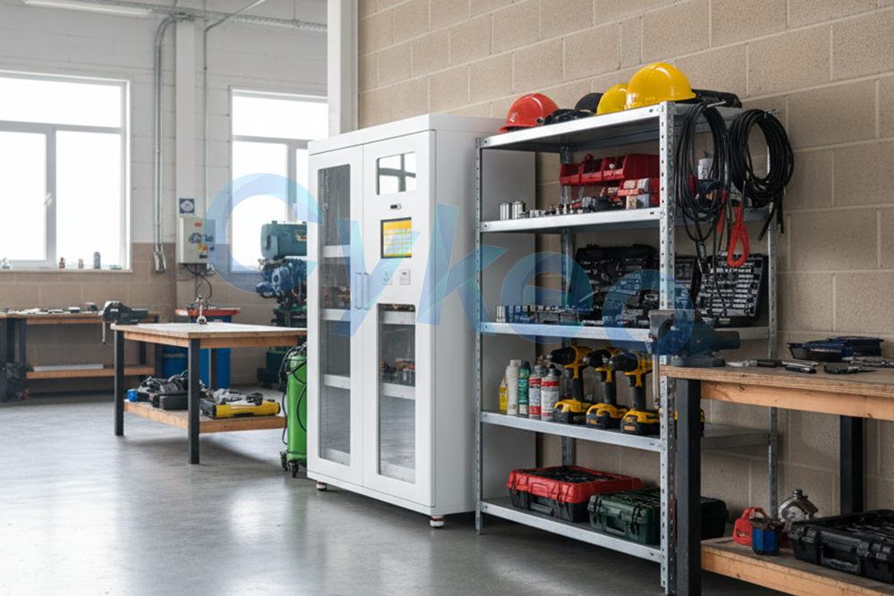 【RFID智能工具柜怎么選】適合汽車零部件/機修車間...